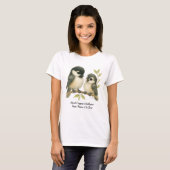 T-shirt Adorable Carolina Chickadee (Devant entier)