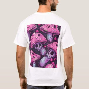 T-shirt Adorable Champignons Déplaisants Visages crâne Neo
