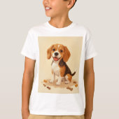 T-shirt Adorable chemise Beagle - Enfants (Devant)