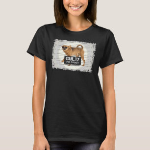 T-shirt Adorable Chihuahua Chien Voleur Mug Tiré Voleur An