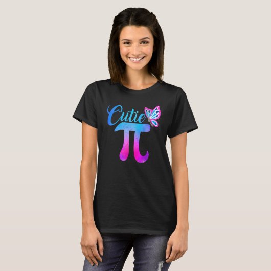 T-shirt Adorable Cutie Pi Mathematics Pie Symbol Pun Pi Da (Devant entier)