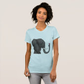 T-shirt Adorable éléphant et mignonne coccinelle (Devant entier)