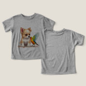T-shirt adorable et confortable pour les enfants (Design Recto & Verso)