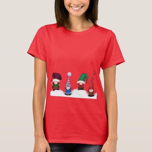 T-shirt Adorable Gnome Posse (Devant)
