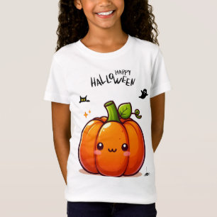 T-Shirt Adorable Halloween design Citrouille pour le plais