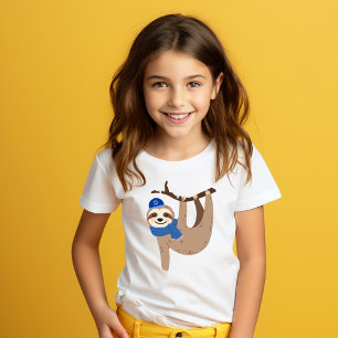 T-shirt Adorable Hanoukka Sloth