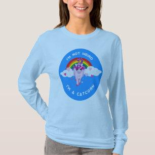 T-shirt Adorable Je ne suis pas bizarre Je suis un Catcorn