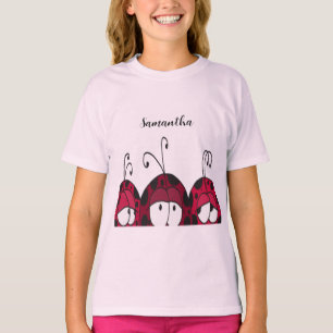 T-shirt adorable Ladybugs
