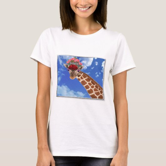 T-shirt Adorable "Missy Giraffe" (Devant)
