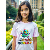 T-shirt Adorable Monster