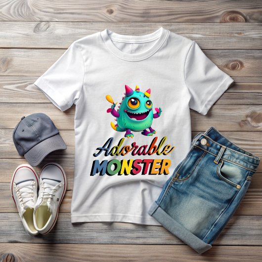 T-shirt Adorable Monster