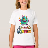 T-shirt Adorable Monster (Devant)