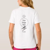 T-shirt Adorable Mountain Chickadee Bird Illustrated (Dos)