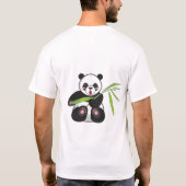T-shirt Adorable Panda Tee (Dos)