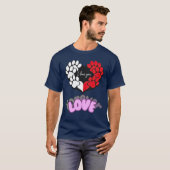 T-shirt Adorable Pet Heart Tee (Devant entier)