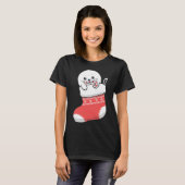 T-shirt Adorable petit bébé phoque du Groenland mignon dan (Devant entier)