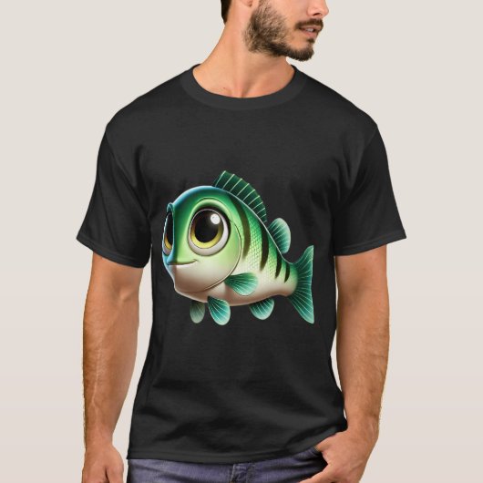 T-shirt Adorable Poisson Basse de Guadalupe (Devant)