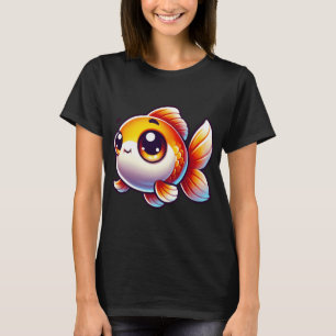 T-shirt Adorable Poisson Rouge Oranda