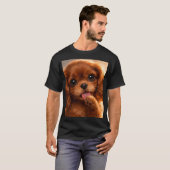 T-shirt Adorable Ruby Cavalier Spaniel (Devant entier)
