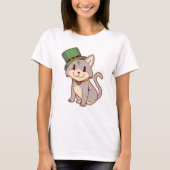 T-shirt Adorable St. Patricks Chat (Devant)