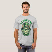 T-shirt Adorable St. Patrick's Day Chat (Devant entier)