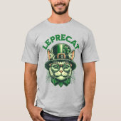 T-shirt Adorable St. Patrick's Day Chat (Devant)