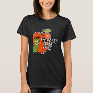 T-shirt Adorable Teacher's Day Apple Design - Perfect for 
