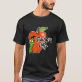 T-shirt Adorable Teacher's Day Apple Design - Perfect for  (Devant)