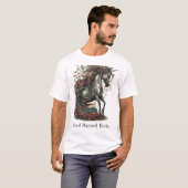 T-shirt Adorable Unicorn Lire Livres Interdits (Devant entier)