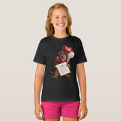 T-shirt Adorable Valentine's Dog Design - Perfect Cadeau (Devant entier)