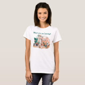 T-shirt Adorables Bohème "Quand partons-nous ?" Camper (Devant entier)