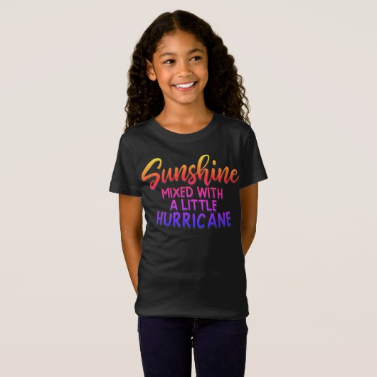 T-Shirt Adorables Citation Sunshine Mixte (Devant entier)