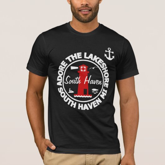 T-shirt Adore Le Lakeshore - South Haven (Devant)