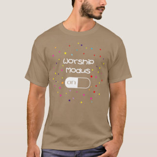 T-shirt Adorez Jésus Bible Dieu Christian Lieb