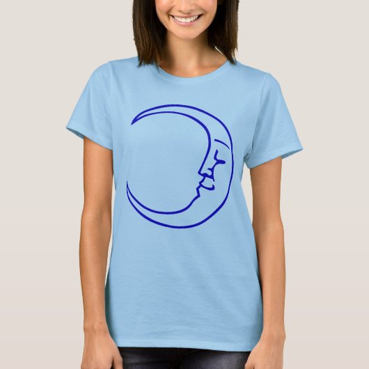 T-shirt Adorez la lune (Devant)