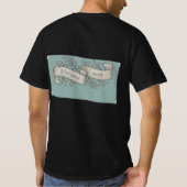 T-shirt "Adorez votre style avec le charme de la nature :  (Dos)
