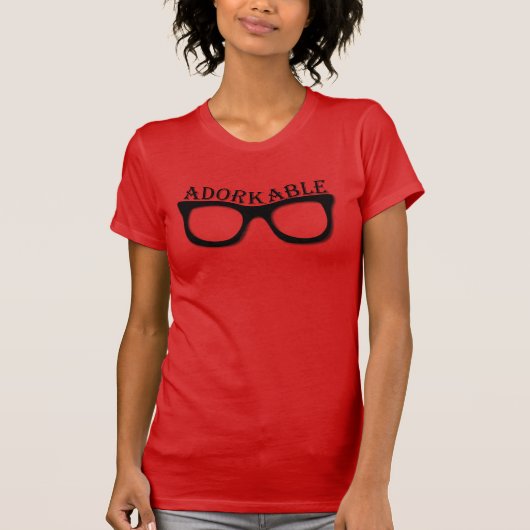 T-shirt Adorkable - dork (Devant)