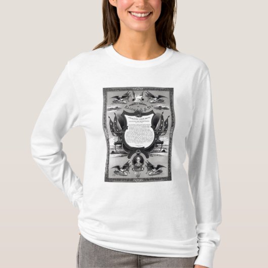 T-shirt Adresse d'adieu du Général Robert E. Lee (Devant)