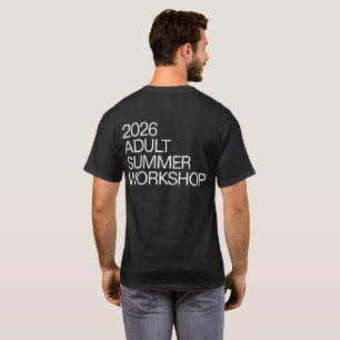 T-shirt Adult Summer Workshop 2026