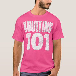 T-shirt Adulte 101 Typographie Vintage