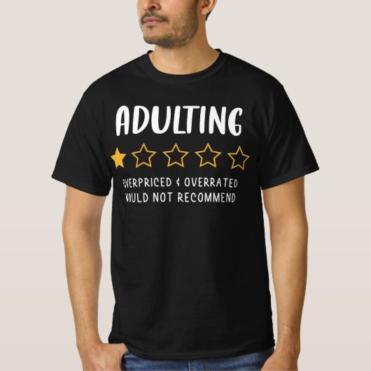 T-shirt Adulte 1 étoile (Devant)