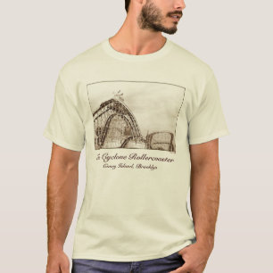 T-shirt adulte Cyclone Rollercoaster