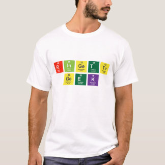 T-shirt adulte de geek de Ringette "Ringette"