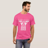 T-shirt adulte - rose (Devant entier)