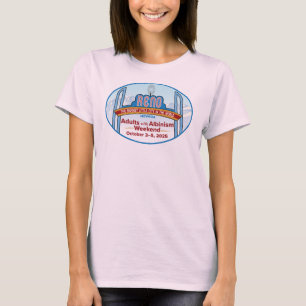 T-shirt Adultes avec Albinisme Week-end 2025 Reno - T-shir