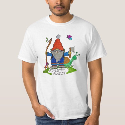 T-shirt Adventure Attend ! (Devant)