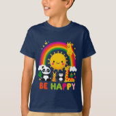 T-shirt Adventure Attend Soyez Heureux (Devant)