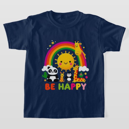 T-shirt Adventure Attend Soyez Heureux (Poser)