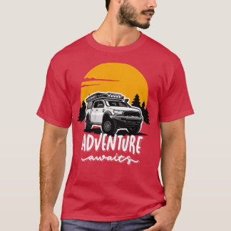 T-shirt Adventure Await Off Road Offroading