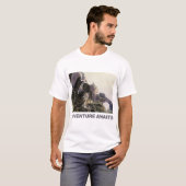 T-shirt Adventure Awaits. Fantasy landscape (Devant entier)